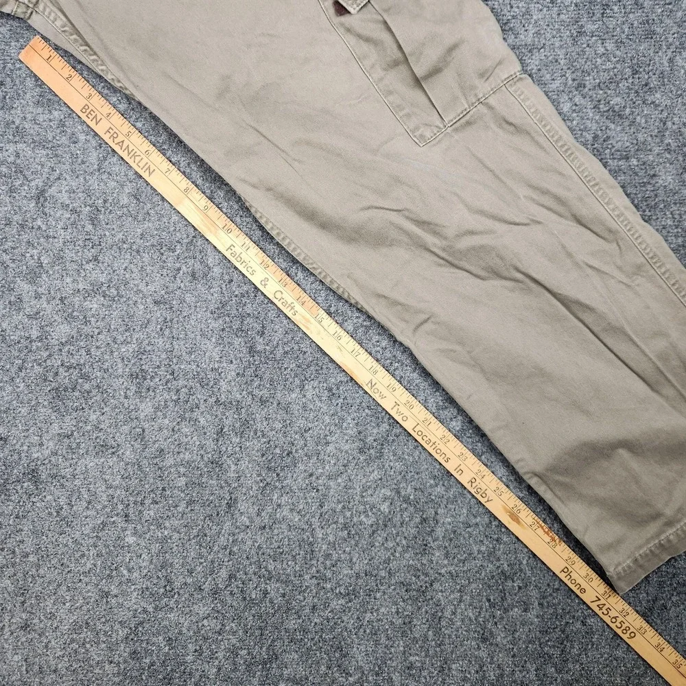 Vintage Levis SilverTab Cargo Pants Mens 36x30 Khaki Beige‎ Utility Pockets 90s